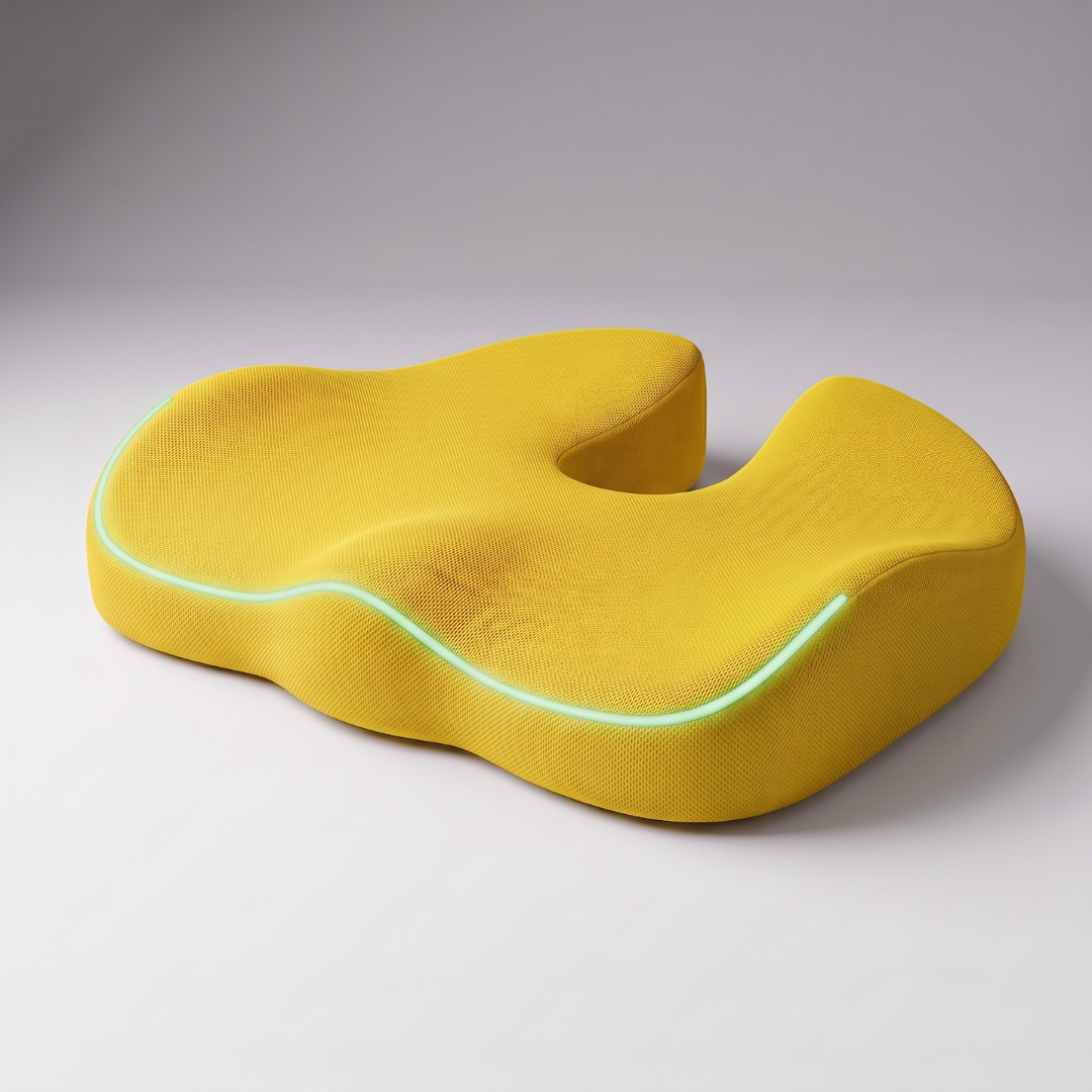Ergonomický podsedák proti bolesti pri sedení